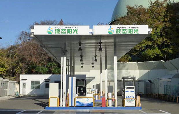 新能源液態陽光加氫站三維演示動畫