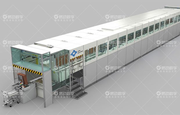 VCP垂直連續電鍍生產線三維動畫制作 VCP垂直連續電鍍生產線三維動畫制作